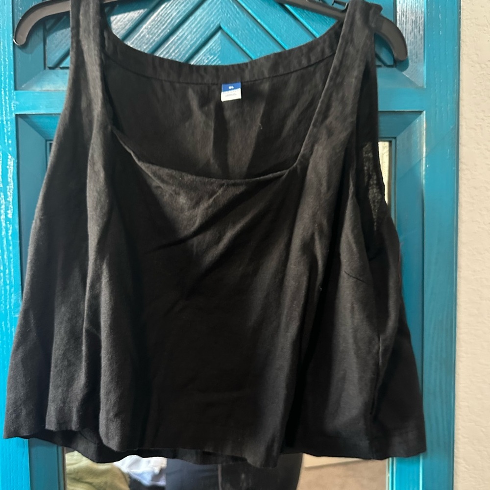 Old Navy Classic Black two piece skort set